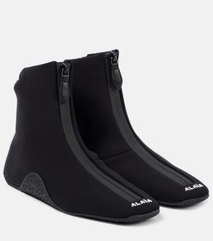 Alaïa Neoprene Sneakers - Black