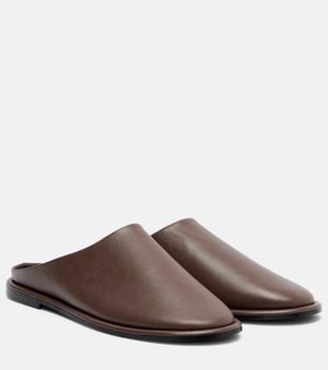 A.Emery Slippers Spencer Aus Leder - Braun