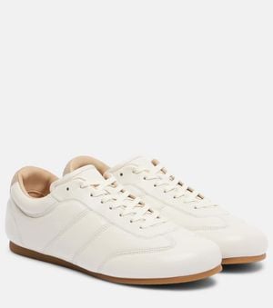 Lemaire Sneakers Soft Runner Aus Leder - Weiß