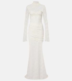 Bananhot Francisca Lace Maxi Dress - White
