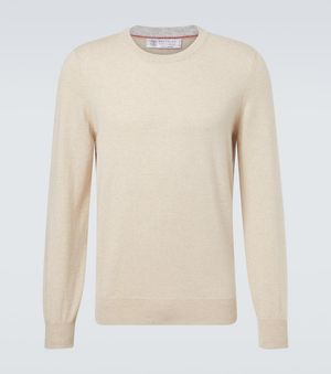 Brunello Cucinelli Pullover Aus Kaschmir - Natur