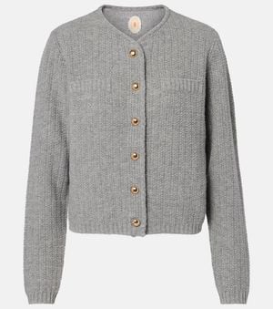 Jardin Des Orangers Cardigan De Lana Y Cachemir - Gris