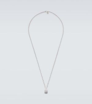 Sydney Evan 14Kt Charm Necklace With Diamonds - White