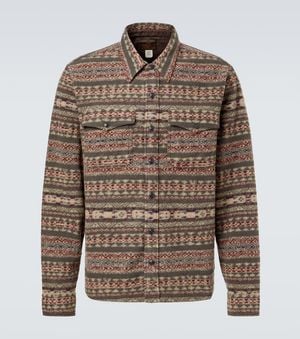 RRL Hector Wool-Blend Overshirt - Brown