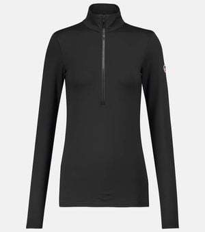 Fusalp Logo Half-zip Ski Top - Black