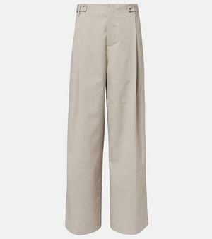 SIR. Weite Mid-Rise-Hose Leone - Natur