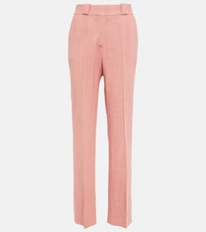 Blazé Milano Blaze Milano Percheron High-rise Pants - Pink