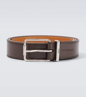 Loewe Guertel Aus Leder - Braun