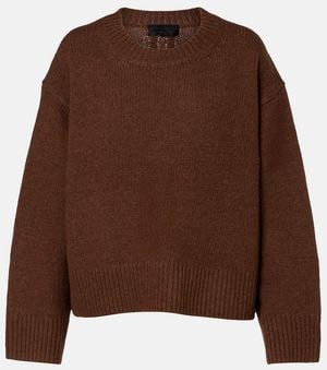 Nili Lotan Josepha Wool Sweater - Brown