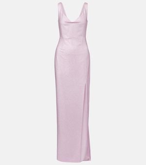 Roland Mouret Embellished Gown - Purple