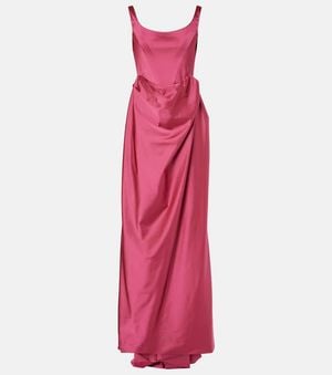 Vivienne Westwood Robe Aus Crepe - Pink