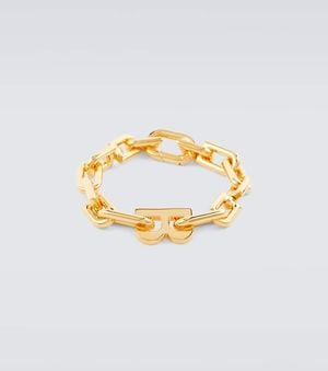 Balenciaga B Chainlink Bracelet - Metallic