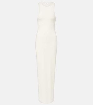 Wardrobe NYC Cotton-Blend Maxi Dress - White