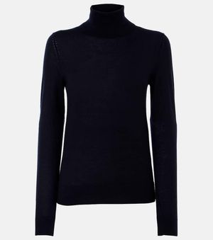 Loro Piana Rollkragenpullover Neo Piuma Aus Kaschmir - Blau