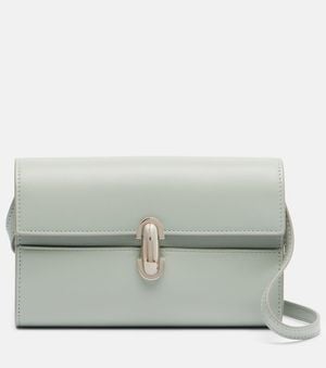 SAVETTE Schultertasche Symmetry 26 Aus Leder - Natur