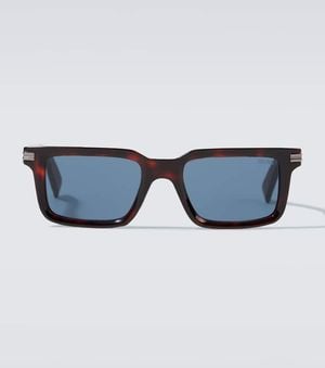 ZEGNA Eckige Sonnenbrille - Blau