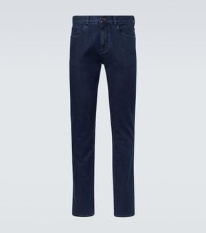 Canali Jean Slim - Bleu