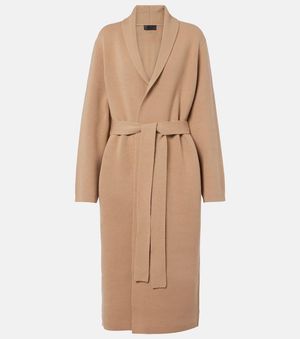 Nili Lotan Cardigan Harmon Aus Wolle - Natur