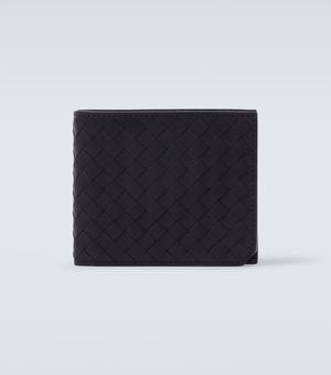 Bottega Veneta Kartenetui Intrecciato Aus Leder - Schwarz