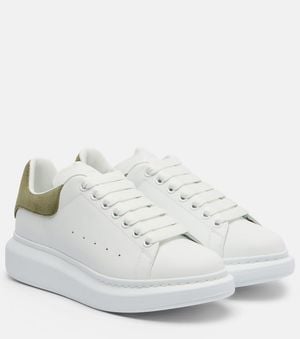 McQueen Oversize-Sneakers Aus Leder - Weiß