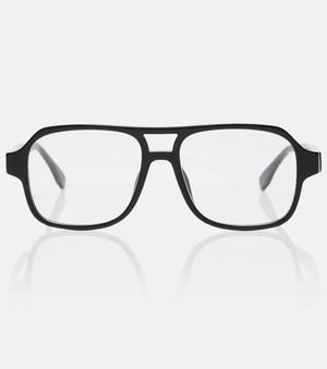 Fendi Aviator-Brille Ff Squared - Braun