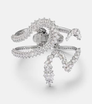 YEPREM Pulsera Y-Couture De Oro Blanco De 18 Ct (750/1000) Con Diamantes - Metálico