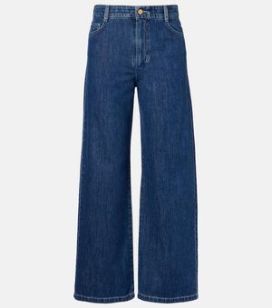 Max Mara Wide-Leg Jeans Zeus - Blau