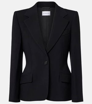Givenchy Single-Breasted Blazer - Black