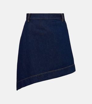 Vivienne Westwood Jeansrock Sailor Orb - Blau