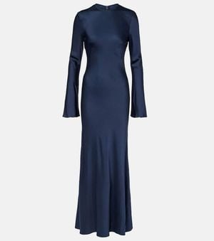 ROTATE BIRGER CHRISTENSEN Satin Gown - Blue