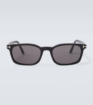Tom Ford Eckige Sonnenbrille Miles - Braun