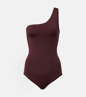 Loro Piana One-Shoulder Swimsuit - Purple