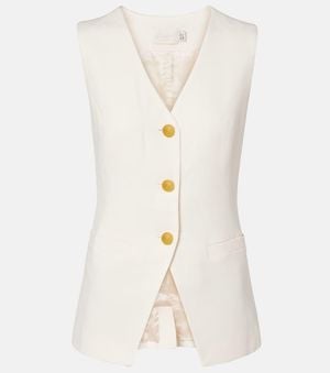 RIXO London Chaleco De Novia Ingrida - Blanco