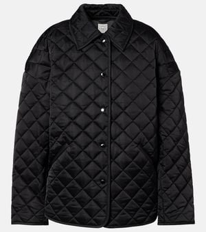 TOTEME Quilted Jacket - Black