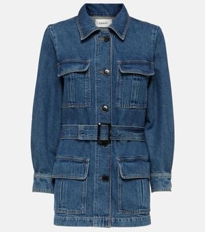 FRAME Veste En Jean - Bleu
