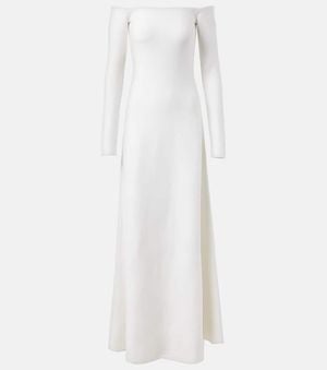 Gabriela Hearst Aine Silk Maxi Dress - White