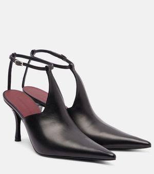 Magda Butrym Pumps Aus Leder - Schwarz