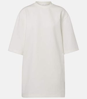 Wardrobe NYC Cotton-Blend T-Shirt Dress - White