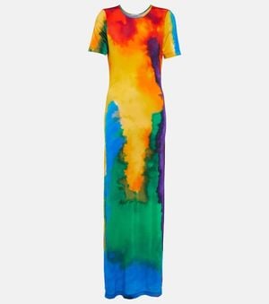 Rabanne Printed Maxi Dress - Blue