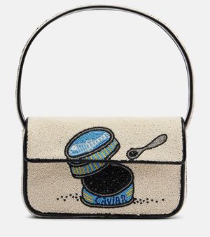 STAUD Sac Tommy A Perles Fantaisie - Métallisé