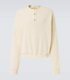 The Row Henley-Hemd Greto Aus Baumwolle - Natur