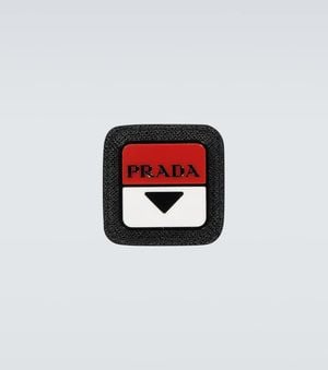Prada Patch Mit Leder - Mehrfarbig