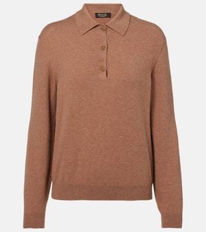 Loro Piana Polo De Cachemir - Marrón