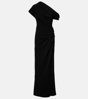 Jonathan Simkhai Kally Draped Maxi Dress - Black