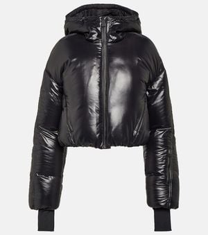 Aztech Mountain Daisy Cropped Down Ski Jacket - Black