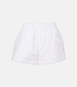 Wardrobe NYC Cotton-Blend Shorts - White