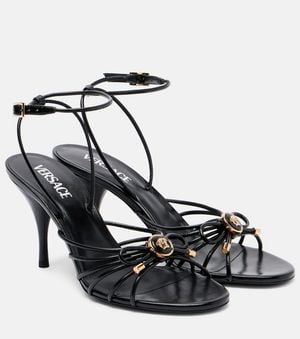 Versace La Medusa Sandalen 85 Mm - Schwarz