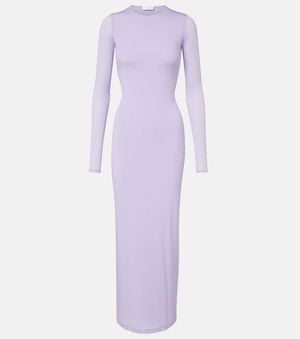 Wardrobe NYC Jersey Maxi Dress - Purple