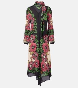 La DoubleJ Karis Floral Midi Dress - Multicolour