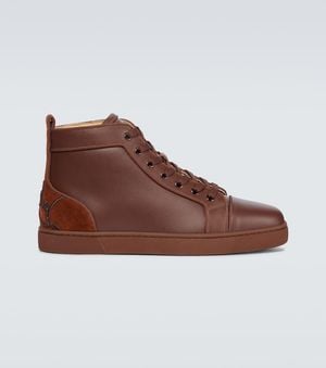 Christian Louboutin Fun Louis Sneakers - Brown